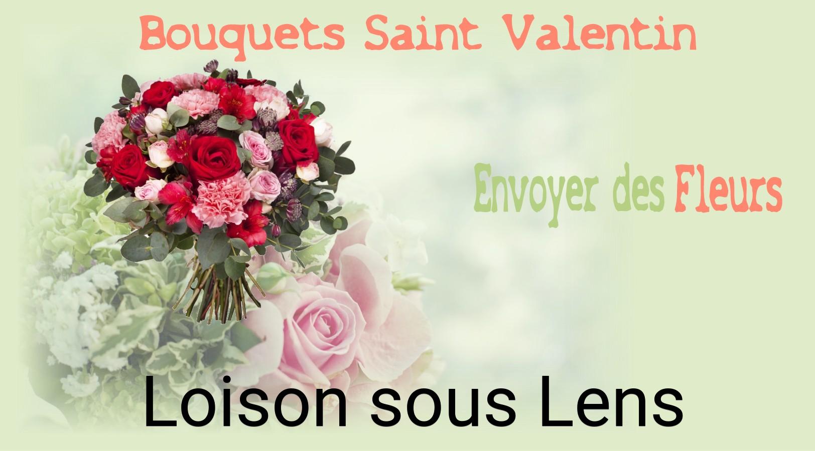 Roses de Saint-Valentin livrées à Loison-sous-Lens